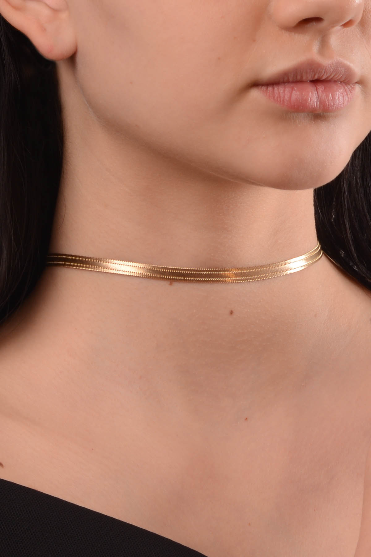 Altın Kolye Choker 