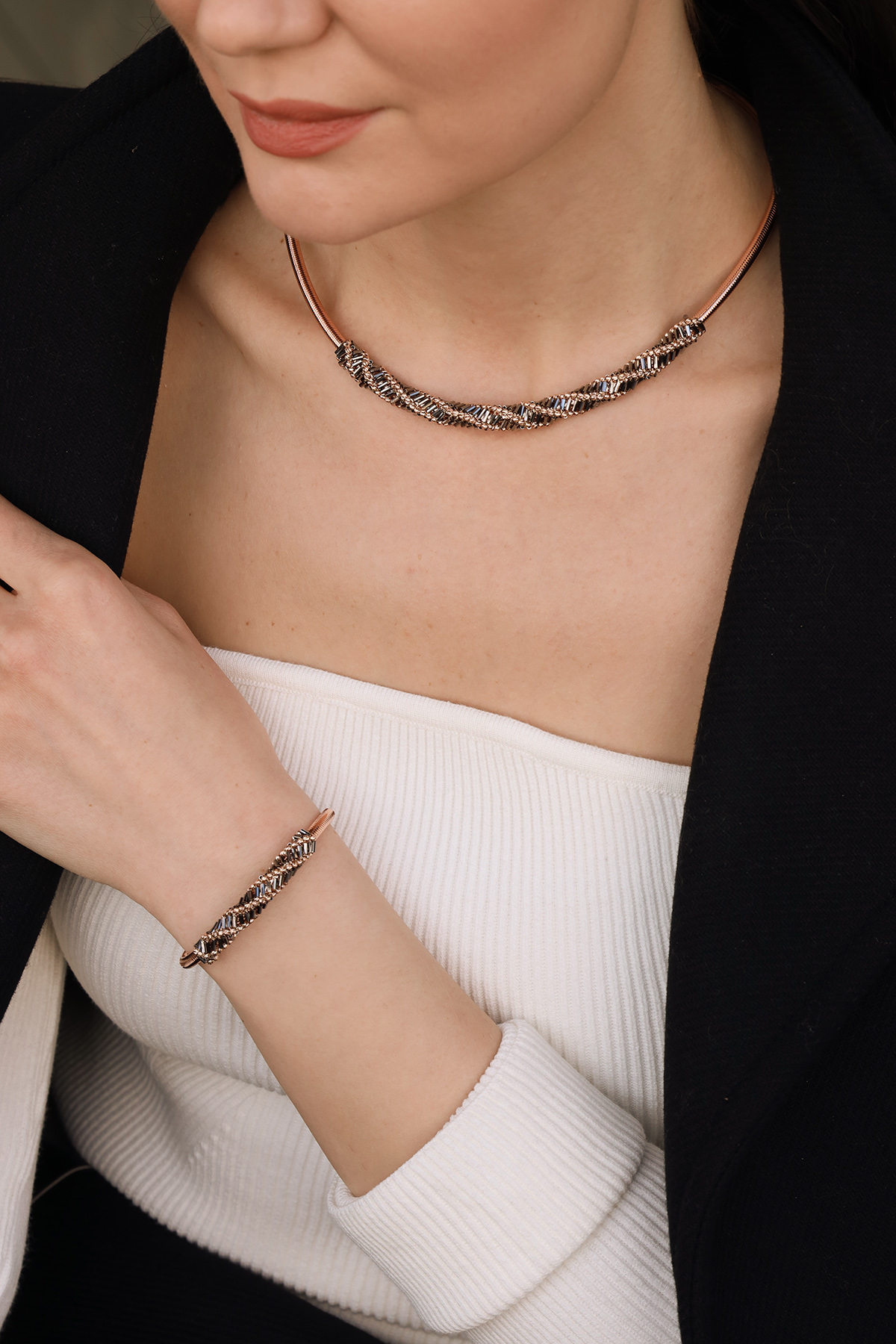 Altın Set Flexible Rose