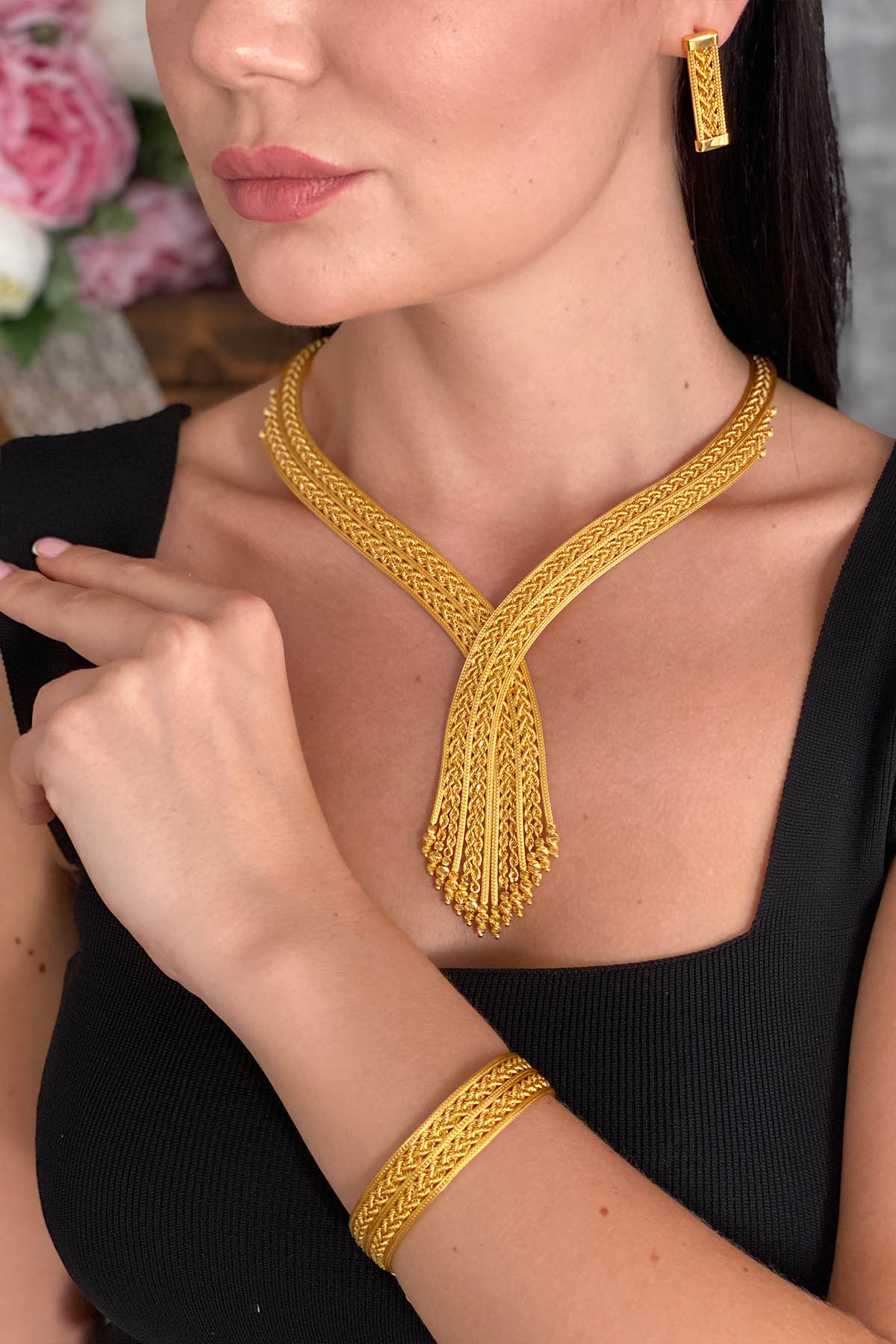Altın Set Mesh 